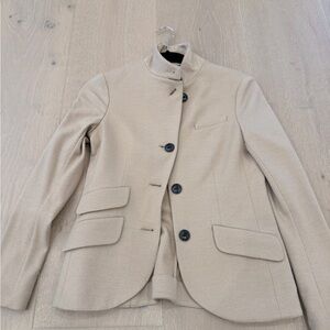 rag & bone Womens Slade Blazer in Beige